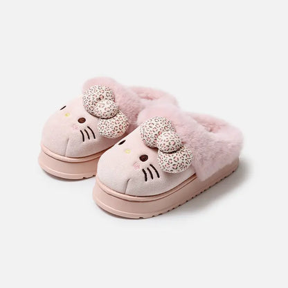 HK Fur Slippers